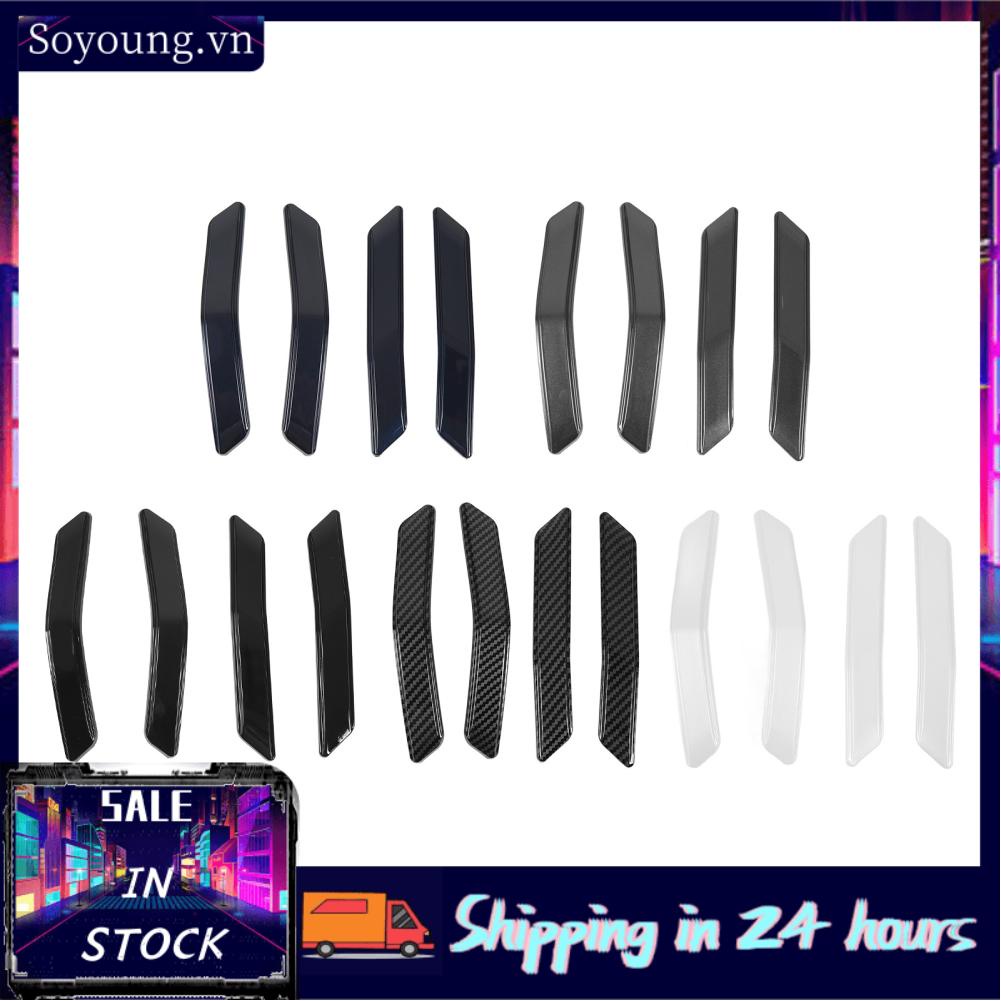 Soyoung Car Door Edge Guards  Effective Protection Front Rear Scratch Guard  for Mode Y 2021 To 2023