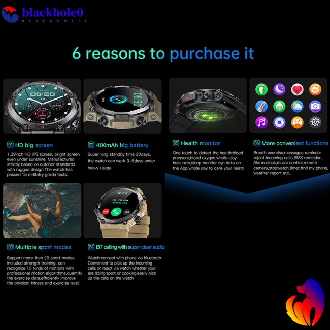 Đồng Hồ Thông Minh BH K56pro Kết Nối Bluetooth Theo Dõi Sức Khỏe