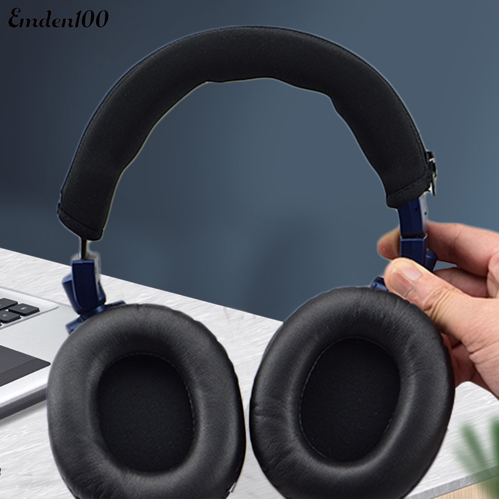 Vỏ Bọc Tai Nghe Chụp Đầu Bằng Da Giả Mềm Mại Thay Thế Cho Audio Technica ATH-M50X M30X M40X