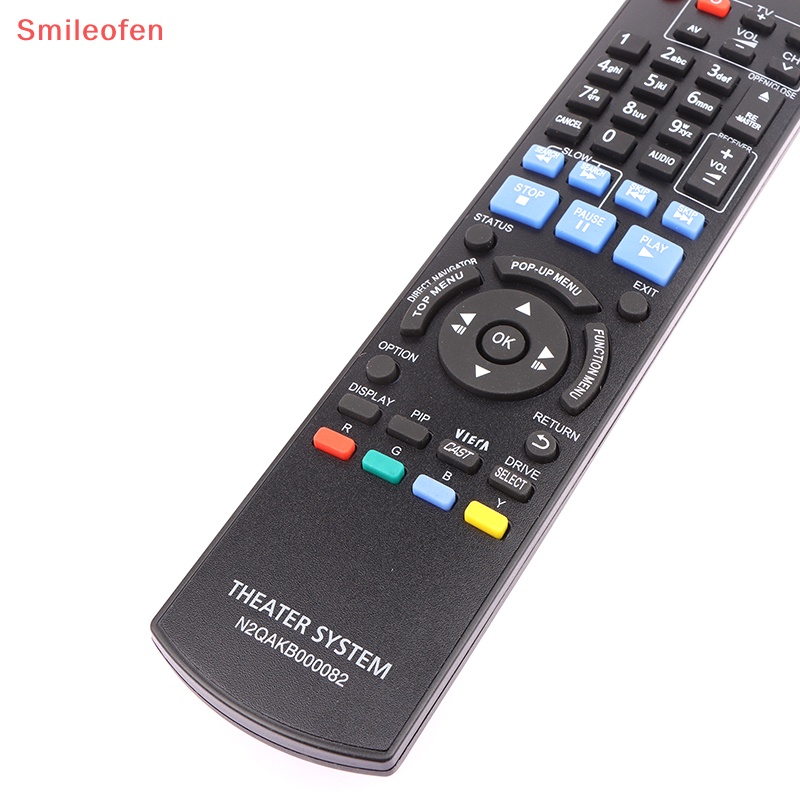 PANASONIC N2qakb [Smileofen] N2QAKB000082 Điều Khiển Từ Xa Thay Thế Dành Cho Đầu Đĩa Blu-ray Dmp-BD65 Dmp-bd45 Mới