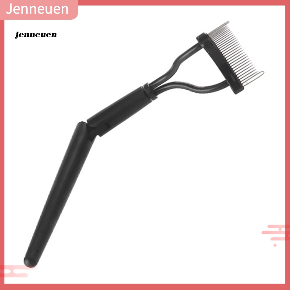 Lược Chải Lông Mi Bằng Thép Không Gỉ Có Thể Gấp Gọn Tiện Lợi