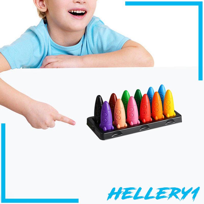 Bút Chì Màu Đánh Dấu Tên Lửa Có Thể Giặt Sạch Dành Cho Trẻ Em