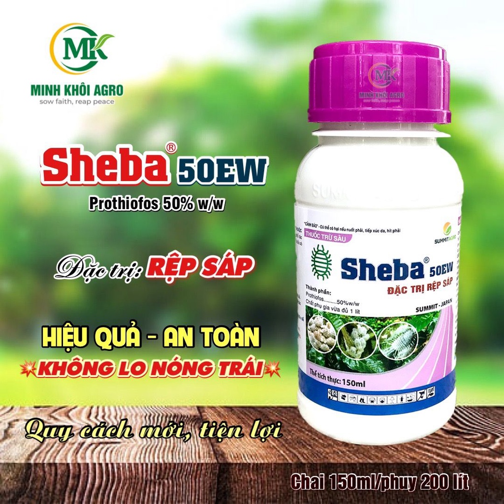 Sản phẩm đặc trị rệp sáp Sheba 50EW | Hiệu quả cao, an toàn tuyệt đối