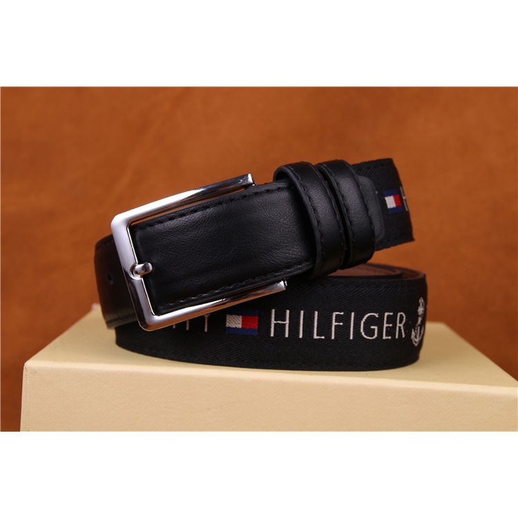 Tommy hilfiger thắt lưng mỏng dây đeo thắt lưng bằng da thật thời trang blogger xu hướng thắt lưng ghim khóa thắt lưng nam và nữ đồng quê