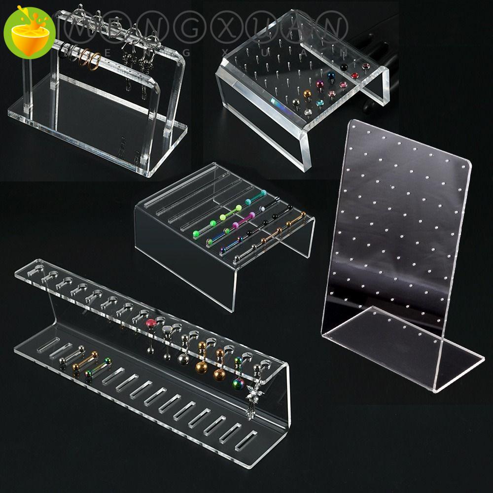 Giá Trưng Bày Khuyên Lưỡi 2-7 Tầng Bằng Acrylic Trong Suốt Sáng Tạo