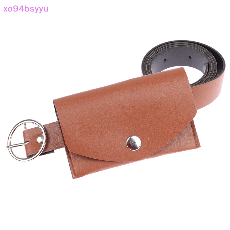 Túi Đeo Hông Xo94Bsyu 100CM Bằng PU Có Khóa Kim Loại Có Thể Điều Chỉnh Trang Trí Cho Nữ