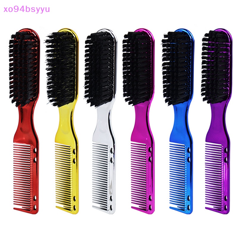 Lược Chải Râu Xo94Bsyu 2 Trong 1 Tay Cầm Nhựa Mềm Phong Cách Vintage