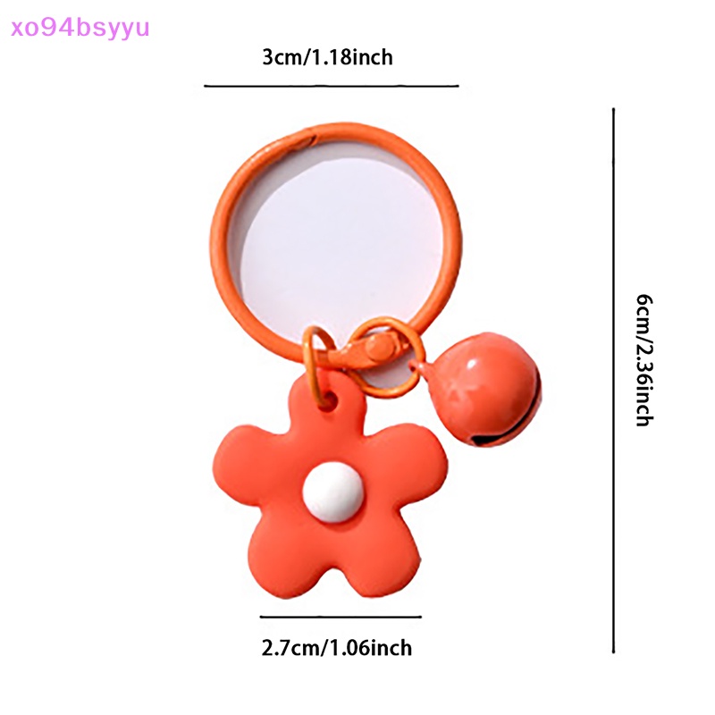 Xo94bsyu Móc Chìa Khóa Hình Hoa Kẹo Nhỏ Thời Trang Hàn Quốc Cho Nữ vn