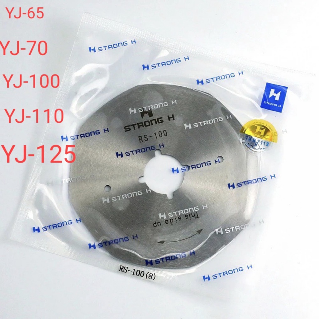 Lưỡi dao máy cắt vải dạng đĩa cầm tay chính hãng RS65, RS70, RS100, RS 110, RS125