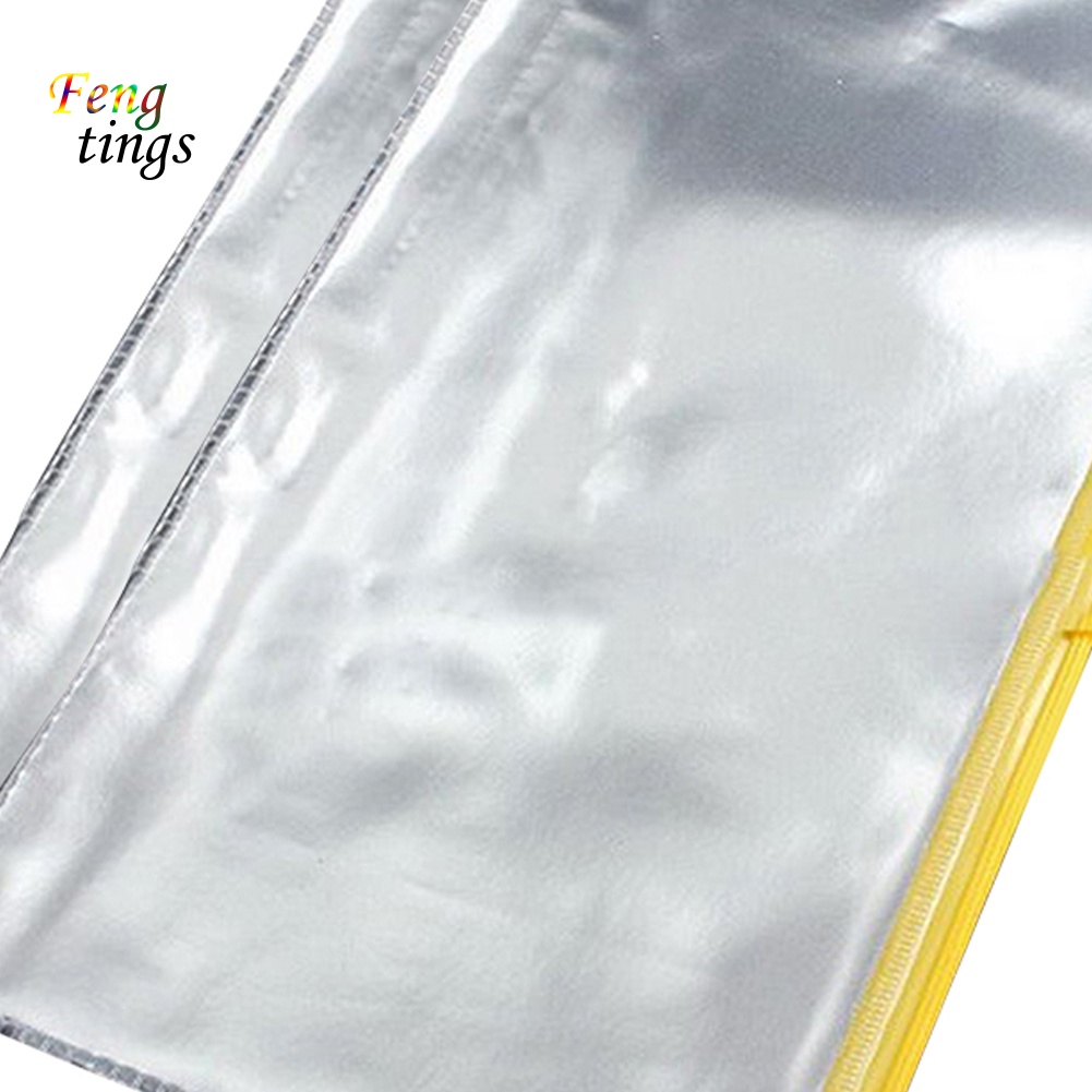 Bộ 2 Túi Đựng Bút Chống Thấm Nước Có Khóa Kéo Tiện Dụng