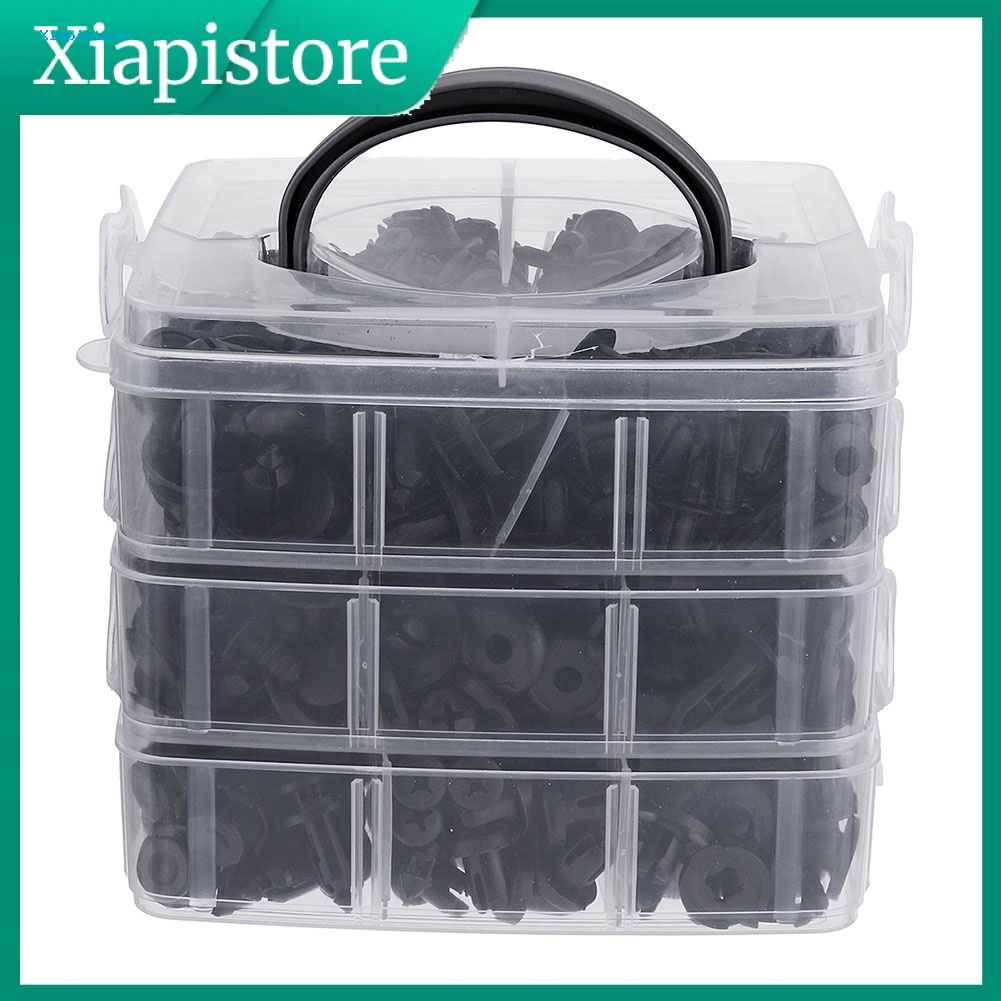 Set 620 Đinh Tán Nhựa Phụ Tùng Cho Xe Ô Tô