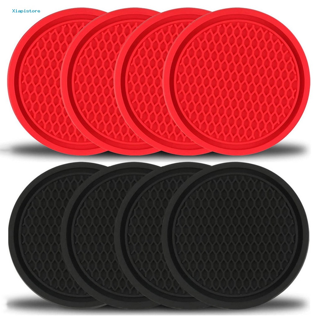 Bộ 4 Giá Đỡ Cốc Chống Trượt Chống Thấm Nước Thông Dụng Cho Xe Hơi