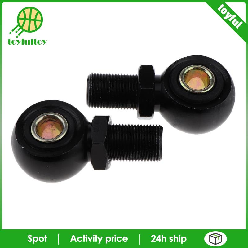 Set 2 Mắt Tròn Giảm Xóc 10mm Màu Đen Chuyên Dụng Cho Xe Mô Tô