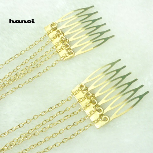 Lược Cài Tóc Dạng Chuỗi Dài Thời Trang Thanh Lịch Cho Nữ