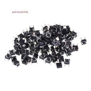 Set 100 công tắc nhấn 6x6x4.5mm pcb chuyên dụng