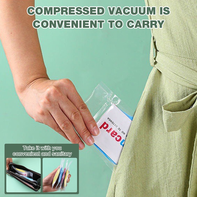 Áo Mưa Dạng Nén Dày Dặn Dùng Một Lần Tiện Dụng Cho Người Lớn Và Trẻ Em