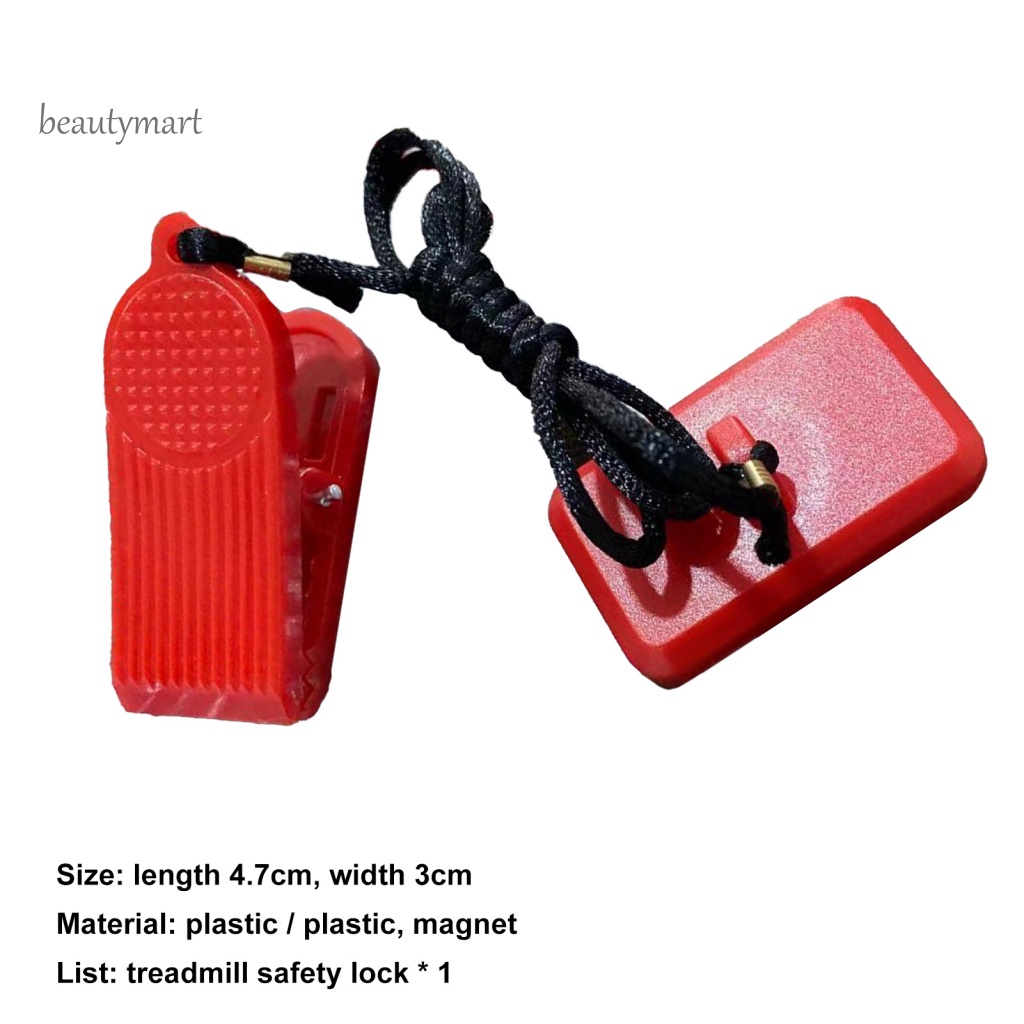 Khóa An Toàn Khẩn Cấp Hình Chữ Nhật beautymartm1 Treadmill Dùng Khi Chạy Bộ / Tập Thể Hình