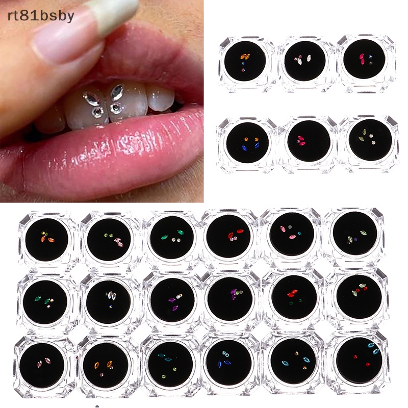 Bộ 4 Đá Mắt Ngựa Trang Trí Làm Đẹp Thời Trang Có Thể Tháo Rời