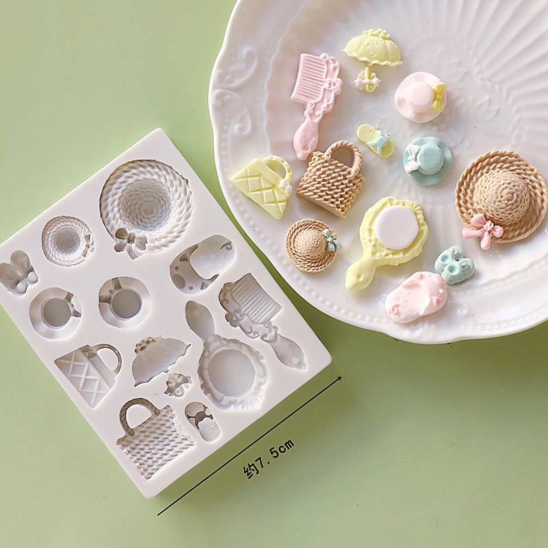 Khuôn Silicone Làm Bánh Quy / Kẹo / Socola Tiện Dụng