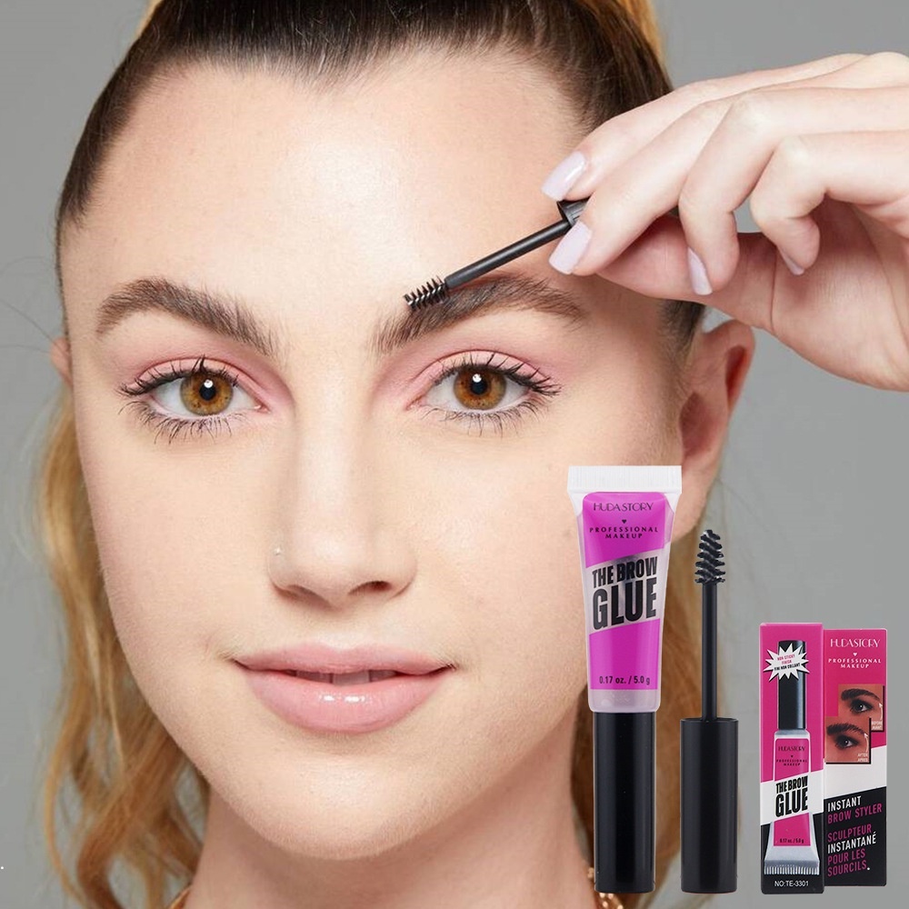 Gel Trang Điểm Lông Mày Trong Suốt Chống Nước Lâu Trôi Tự Nhiên