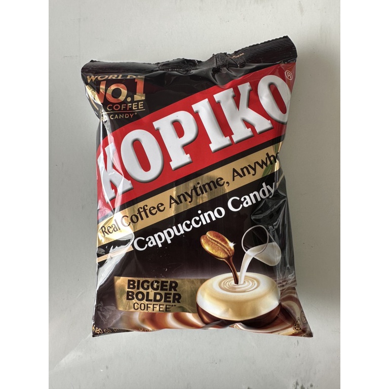 Combo 2 Gói Lớn Kẹo Cà Phê Sữa Kopiko Capuchino Gói 350g X2
