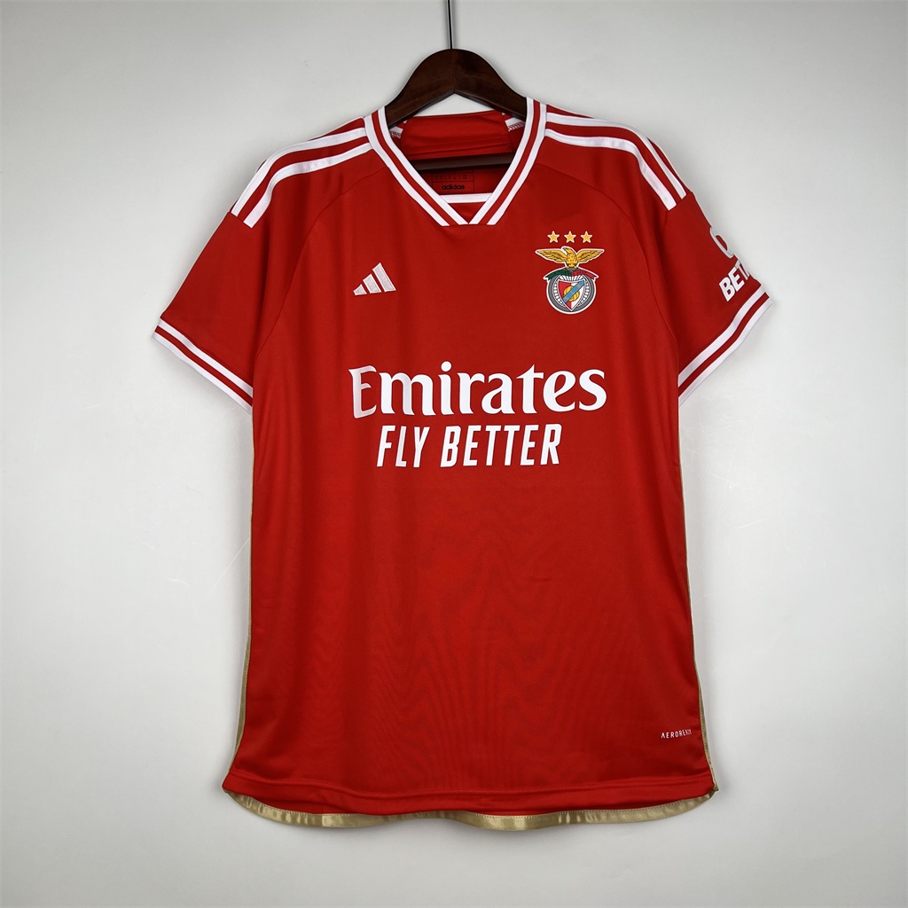 Áo Bóng Đá Câu Lạc Bộ Benfica Sân Nhà 23-24 Size S-4XL Cho Nam