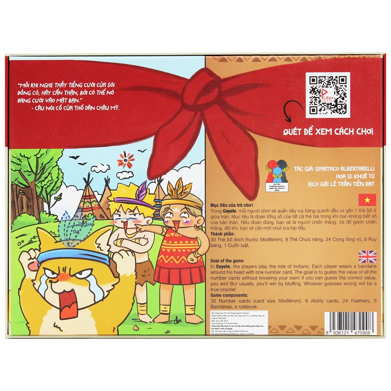 Boardgame Coyote - Khi Loài Sói Cười Vào Mặt Bạn