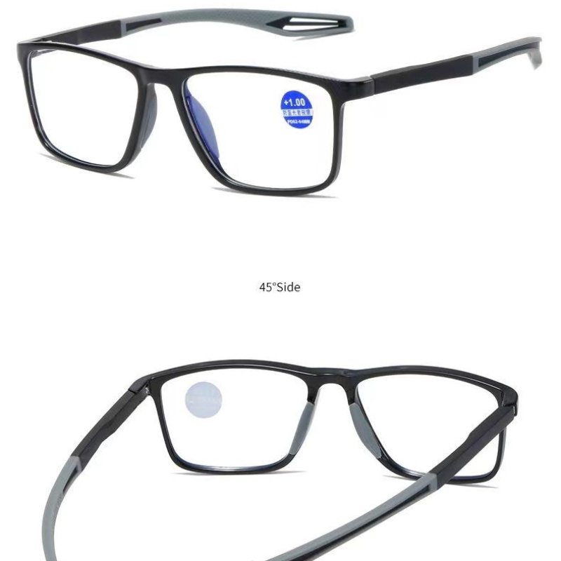 JIUERBA Kính Đọc Sách Chống Ánh Sáng Xanh Phong Cách Cổ Điển Thời Trang Cho Nam Và Nữ