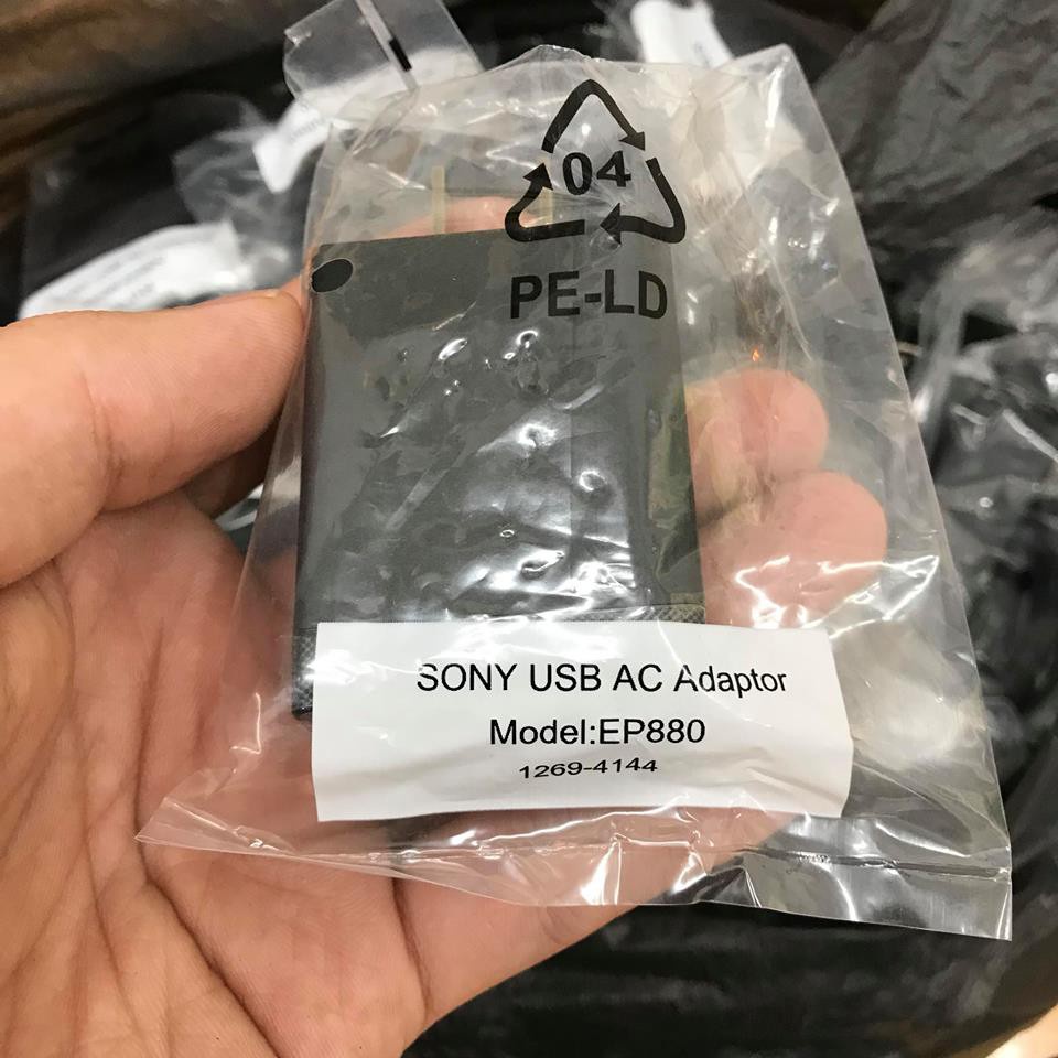 Củ sạc Sony Ep880 5V-1.5A zin 100% Cáp sạc chân Micro dùng cho các dòng điện thoại