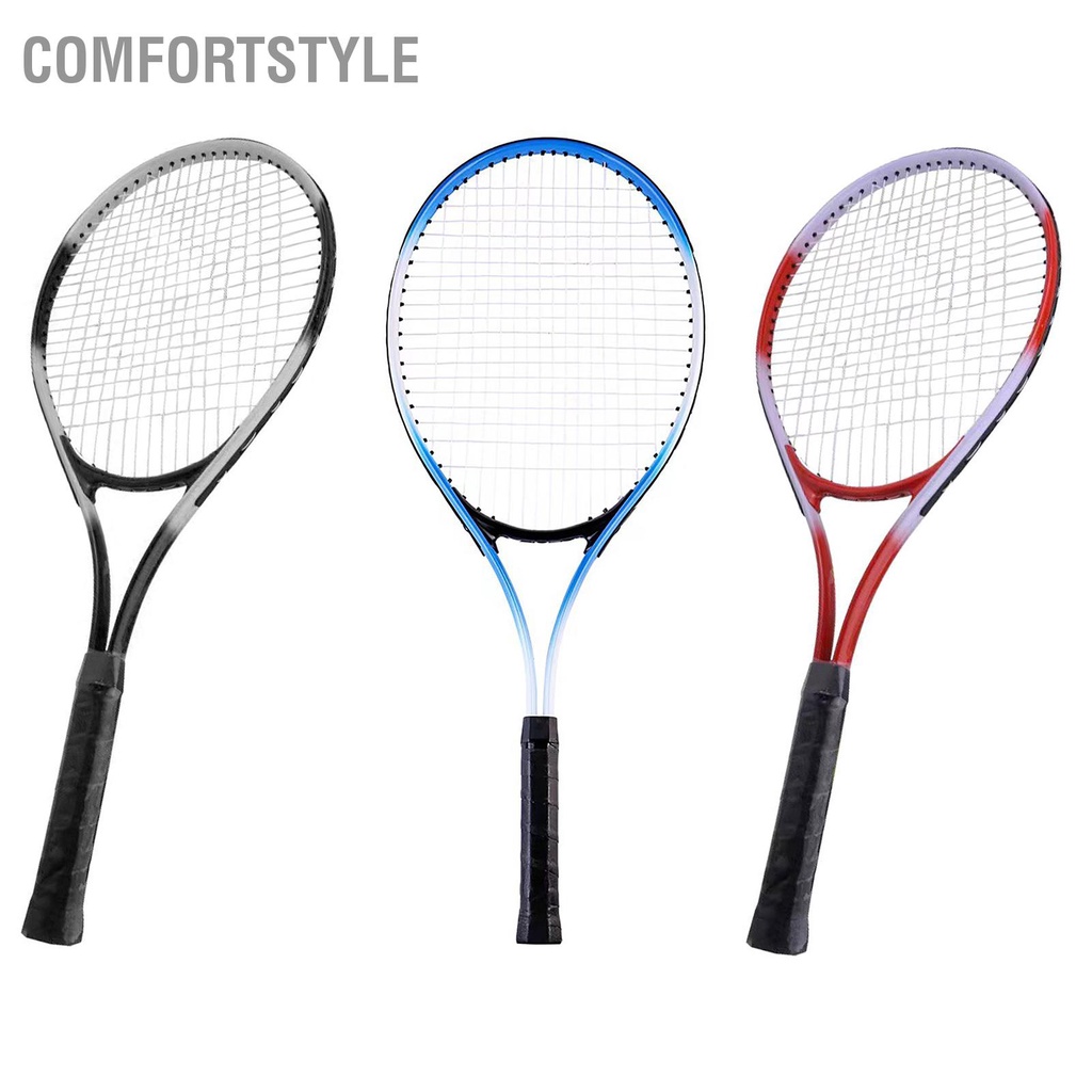 Comfortstyle Vợt Tennis 27 Inch Đơn Người Mới Bắt Đầu Thi Tập Với Túi Mang Theo Cho Lớn Sinh Viên Nam Nữ cxmin05.vn