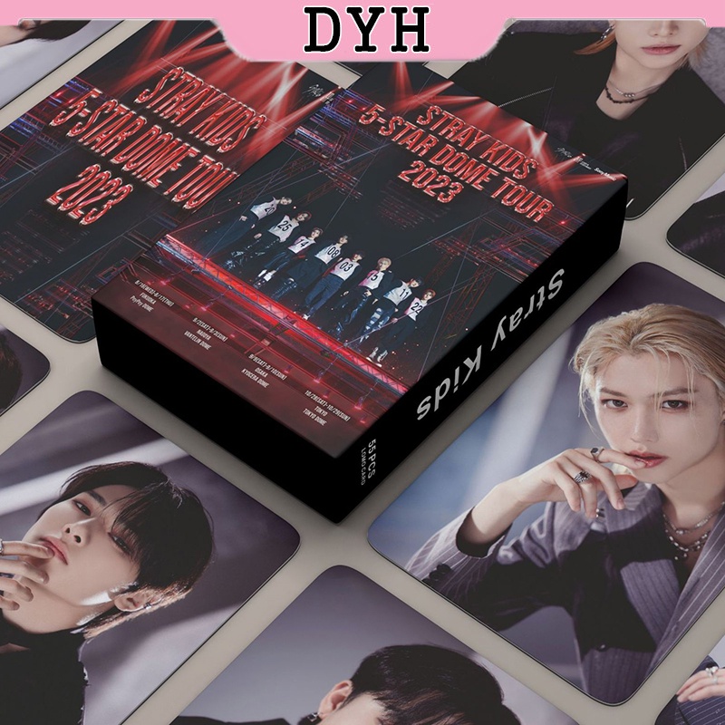Hộp 55 Ảnh LOMO Card 5 Sao Nhóm Nhạc Stray Kids Thẻ