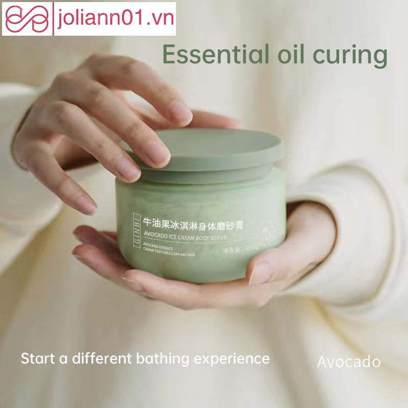 🎐Joliann🎐Kem Tẩy Tế Bào Chết Toàn Thân Chiết Xuất Quả Bơ Dưỡng Ẩm Làm Trắng Da