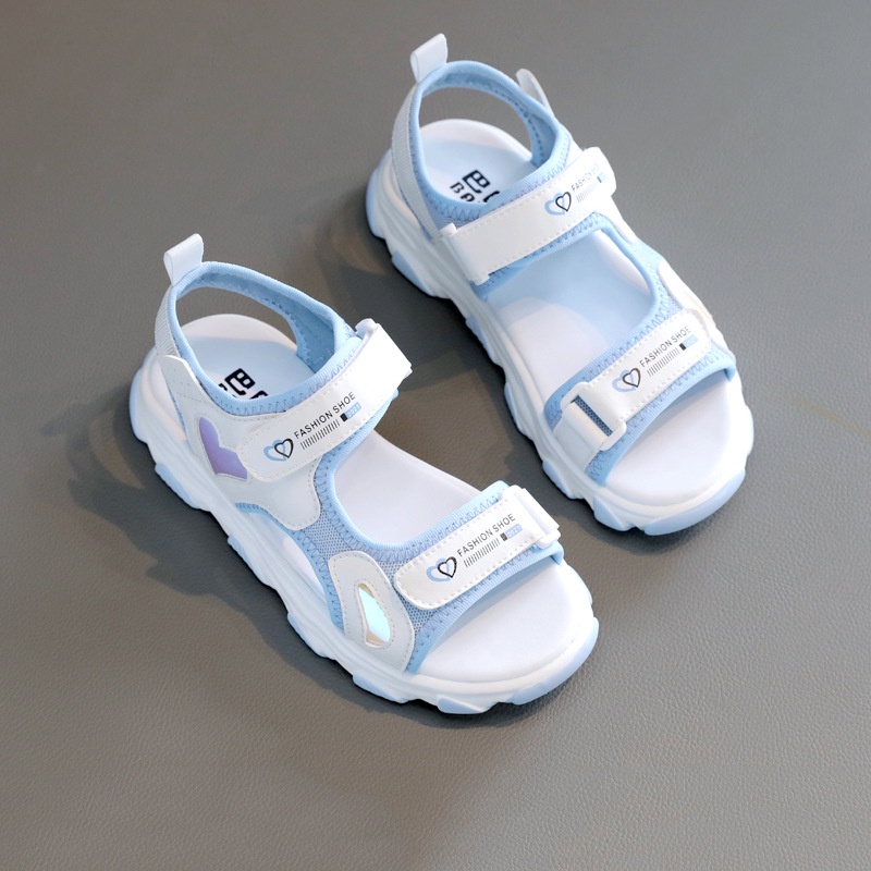 Giày Sandal Đế Mềm Chống Trượt Thời Trang Mùa Hè Hàn Quốc 2023 Cho Bé Gái