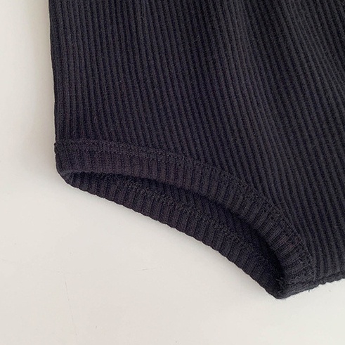 Quần Yếm Ngắn Màu Đen Thoải Mái Dễ Phối Đồ Thời Trang Mùa Hè Cho Bé Trai Và Gái