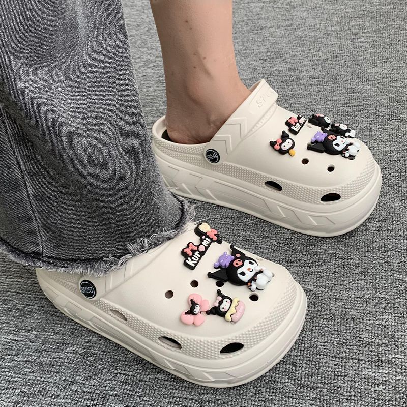 ICCLEK dép cross dép sandal nữ dép bánh mì nữ Thoải mái 33zDDX080323