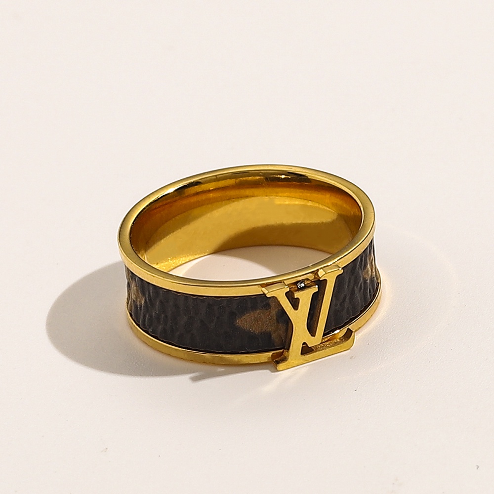 Louis vuitton Nhẫn lv Bạc 925 Phong Cách Hàn Quốc Đơn Giản Sáng Tạo Dành Cho Nữ