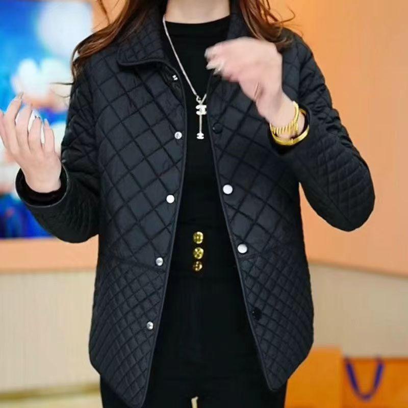 Áo Khoác Phao Cotton Nhẹ Dáng Rộng Thời Trang Mùa Đông Phong Cách Mới 2023 Cho Nữ