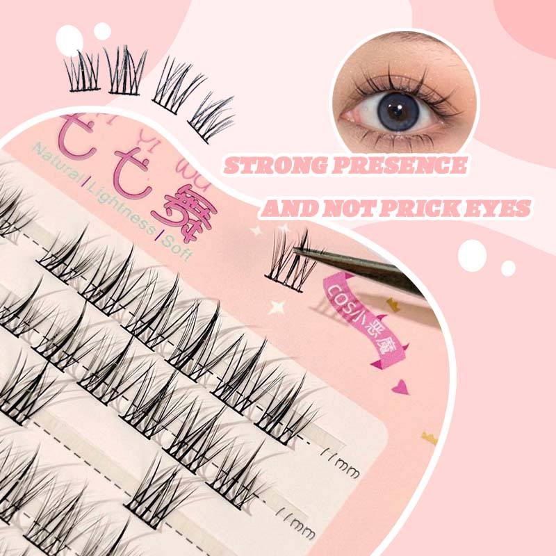 Lông Mi Giả 5 Hàng 11mm-12mm Tự Nhiên Chuyên Nghiệp YR