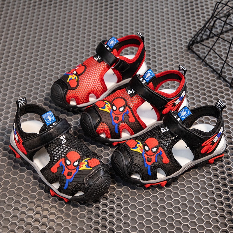 Sandal Đế Mềm Họa Tiết Hoạt Hình Thời Trang Mùa Hè 2023 Dành Cho Bé Trai