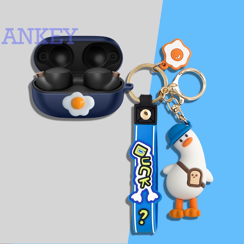 For Sony WF-1000XM5 Case Protective 1000XM5 silicone Cute Cartoon Covers Bluetooth Earphone Shell Headphone Portable