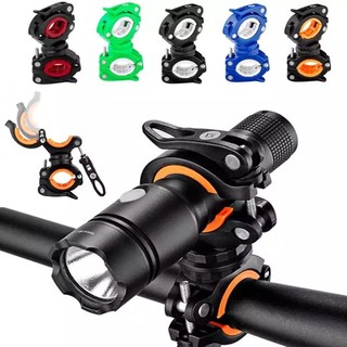 360 Độ Chốt gắn đèn pin xe đạp xoay tiện dụng LED Xoay Được Thông Dụng Cho Xe Đạp