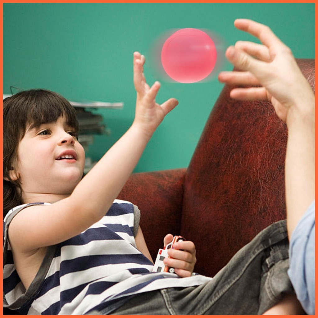 Đồ Chơi Banh Dính Mềm Phát Sáng Trong Bóng Tối Di Động Gắn Trần Nhà Cho Trẻ Em chunvn