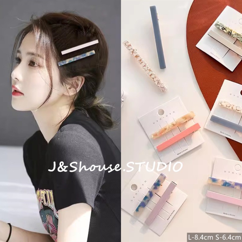 Set 2 Kẹp Tóc Cá Sấu Hàn Quốc KF655