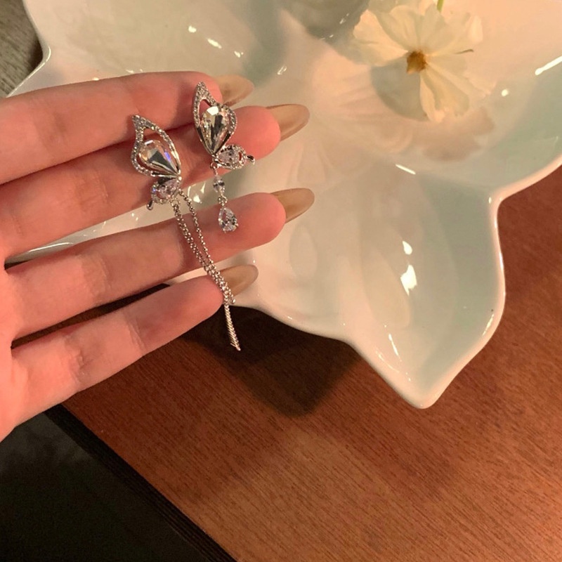 Khuyên Tai Hình Bướm Sang Trọng Phong Cách Cá Tính Cho Nữ 2023 YR