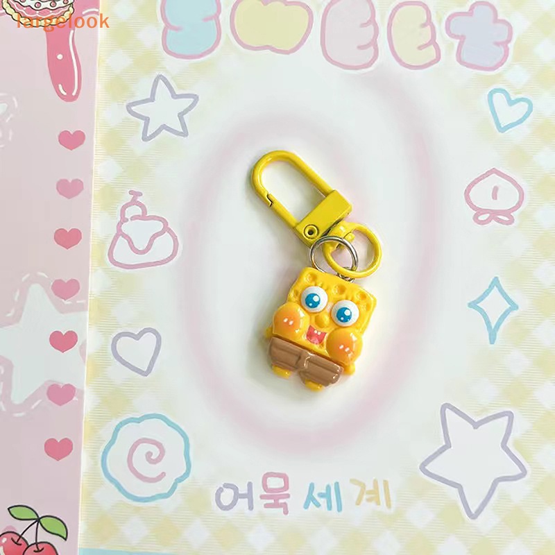 Móc Khóa Hình Sao Biển SpongeBob Dễ Thương Sáng Tạo