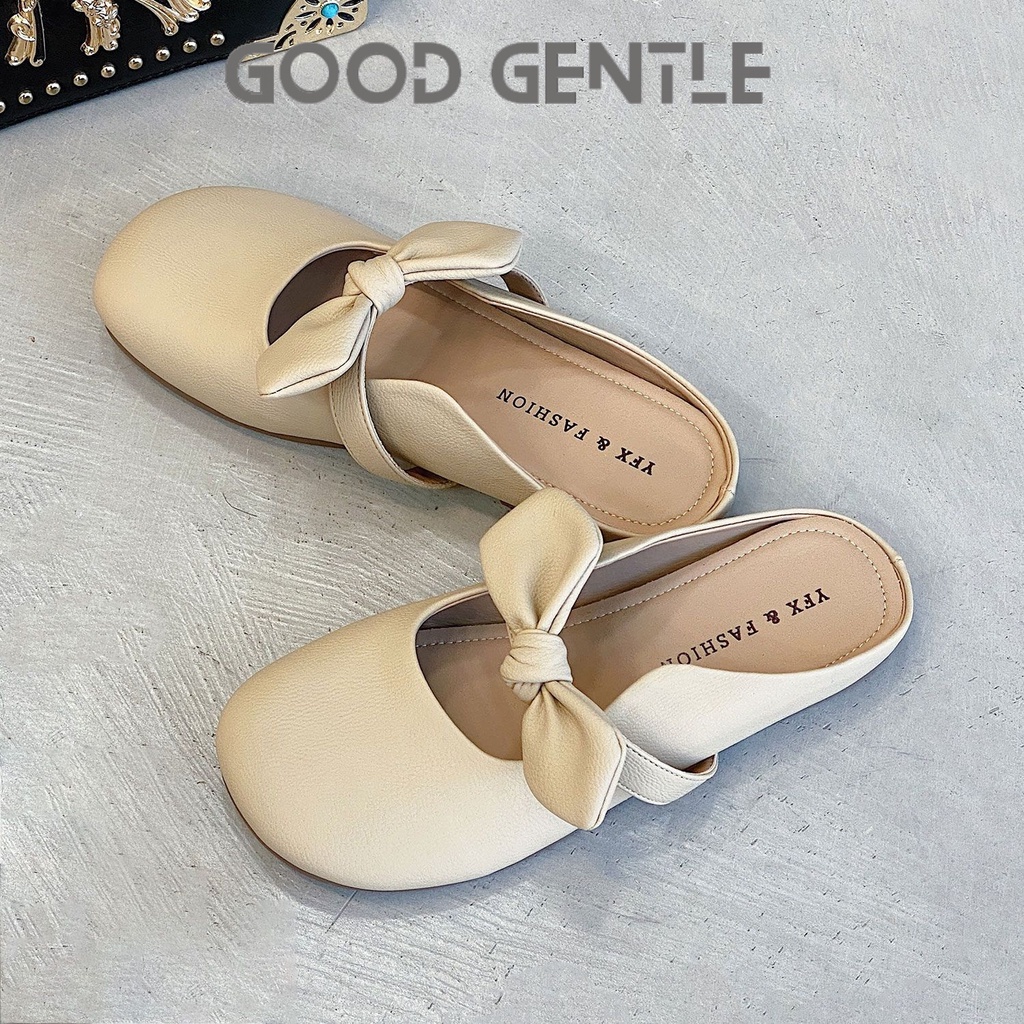 GG dép nữ dép sandal nữ2023 NEW Mùa hè Vintage England phong cách thiết lập Mary Jane đơn giày23073102