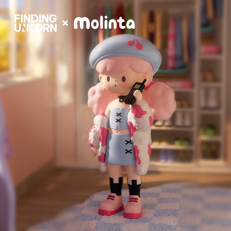 Finding unicorn molinta gossip club series Hộp Đồ Chơi Mô Hình Nhân Vật Bí Ẩn Chính Hãng Hộp Quà Tặng Dễ Thương