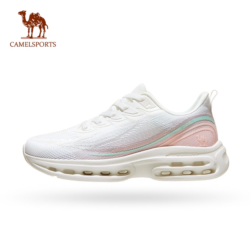 CAMEL SPORTS Giày Thể Thao Phối Lưới Thoáng Khí Chống Mòn Mềm Mại Siêu Nhẹ Thời Trang Mùa Hè Cho Nữ