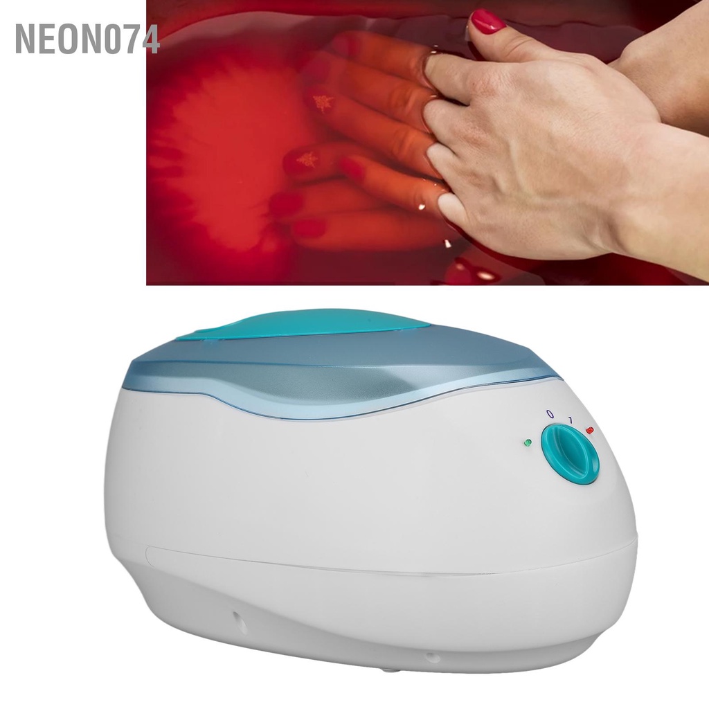 Neon074 Máy Tắm Sáp Paraffin Dưỡng Ẩm Làm Dịu Tay Chân Spa Bộ 2.3L