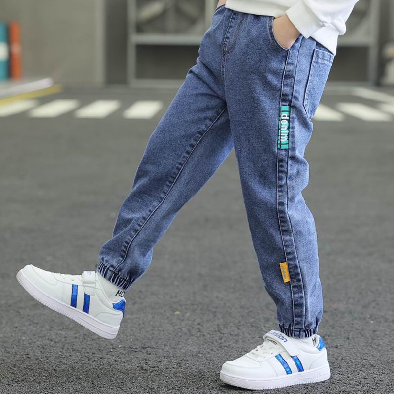 Quần jeans Dài Phong Cách Hàn Quốc Mới Cho Bé Trai